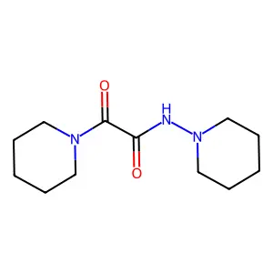 Formamide, 2-piperidino-1-piperidinocarbonyl- structure