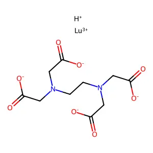 Lutetium edetate structure