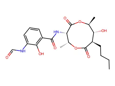 Deisovalerylblastmycin structure