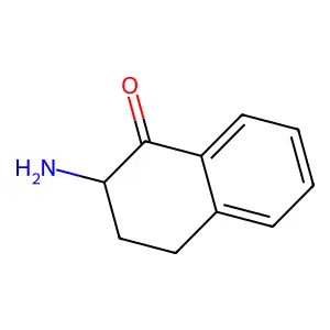 2-Amino-3,4-dihydro-2H-naphthalen-1-one structure