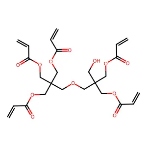 Dipentaerythritol pentaacrylate structure