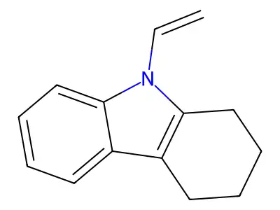 N-vinyl-tetrahydrocarbazole structure