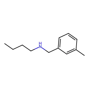 N-Butyl-3-methylbenzenemethanamine structure
