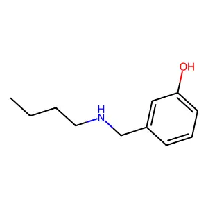 3-[(Butylamino)methyl]phenol structure