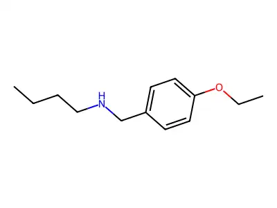 Butyl[(4-ethoxyphenyl)methyl]amine structure