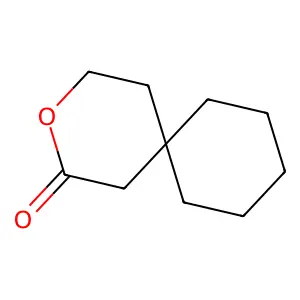 3-Oxaspiro(5,5)undecan-2-one structure