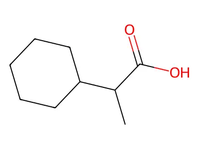 2-环己基丙酸 structure
