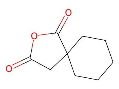 2-Oxaspiro(4.5)decane-1,3-dione structure