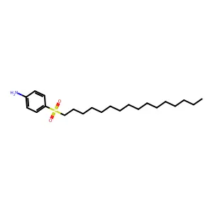 4-Hexadecylsulphonylaniline structure