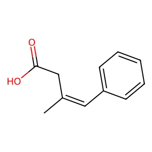 3-Methyl-4-phenylbut-3-enoic acid structure