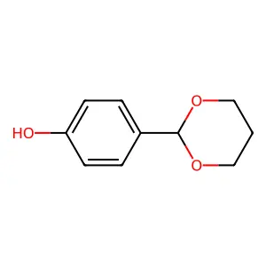 4-(1,3-Dioxan-2-yl)phenol structure