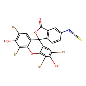 Eosin 5-isothiocyanate structure