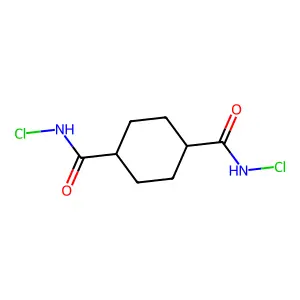 N1,N4-二氯-1,4-环己烷二甲酰胺 structure