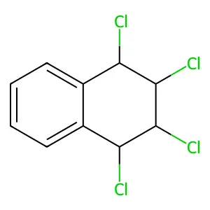 Naphthalene, 1,2,3,4-tetrachloro-1,2,3,4-tetrahydro- structure
