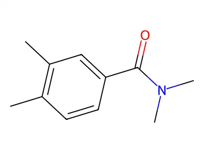 Benzamide, N,N,3,4-tetramethyl- structure