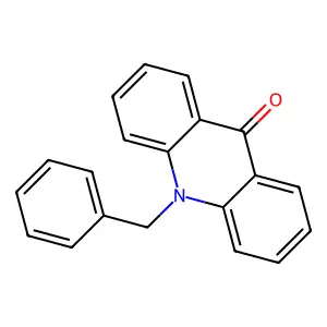 9(10H)-Acridinone, 10-(phenylmethyl)- structure