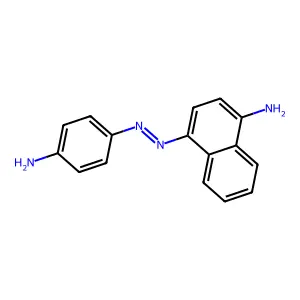 4-(2-(4-氨基苯基)偶氮基)-1-萘胺 structure