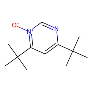 4,6-Ditert-butylpyrimidine 1-oxide structure