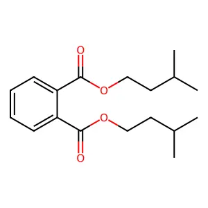 邻苯二甲酸二异戊酯 structure