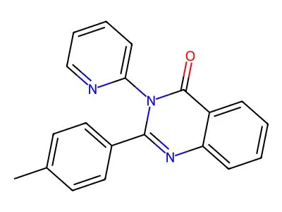 3-Pyridin-2-yl-2-p-tolyl-3H-quinazolin-4-one structure
