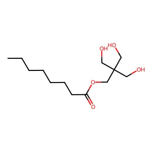 3-Hydroxy-2,2-bis(hydroxymethyl)propyl octanoate structure