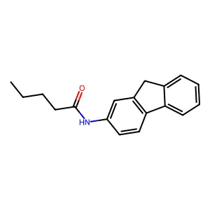 Valeramide, N-(2-fluorenyl)- structure