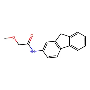 Acetamide, N-(2-fluorenyl)-2-methoxy- structure