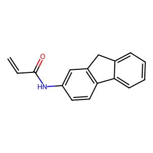 Acrylamide, N-(fluoren-2-yl)- structure