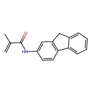 Acrylamide, N-(2-fluorenyl)-2-methyl- structure