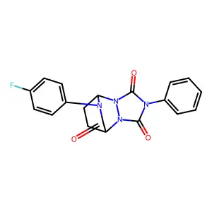 (4-fluorophenyl)-phenyl-[?]trione structure
