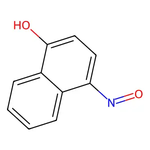1-Naphthol, 4-nitroso- structure