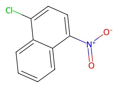 1-Chloro-4-nitronaphthalene structure
