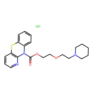 Pipazethate Hydrochloride structure