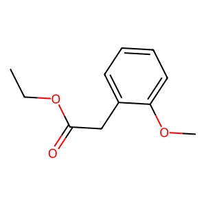 Ethyl (2-methoxyphenyl)acetate structure