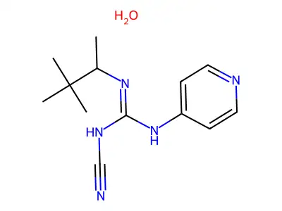 匹那地尔无水物 structure