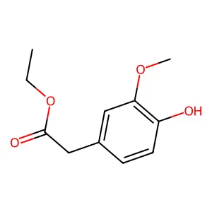 Ethyl homovanillate structure