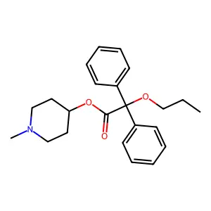 丙哌维林 structure