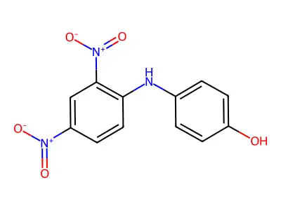4-(2,4-Dinitroanilino)phenol structure