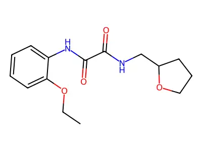 N-(2-ethoxyphenyl)-N'-(tetrahydrofuran-2-ylmethyl)ethanediamide structure