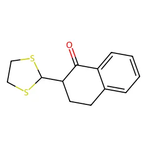 2-(1,3-Dithiolan-2-yl)-3,4-dihydronaphthalen-1(2H)-one structure