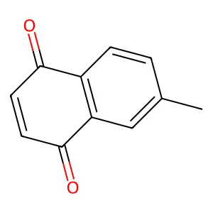 6-Methyl-1,4-naphthoquinone structure