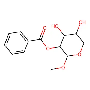 3,6,9,14-Tetrathiabicyclo(9.2.1)tetradeca-1(13),11-diene structure
