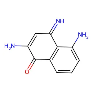 2,5-Diamino-1,4-naphthoquinone imine structure