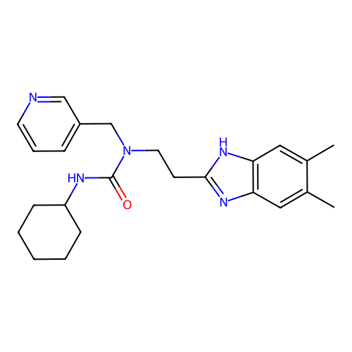 urea,n-cyclohexyl-n-[2- ethyl]-n- structure