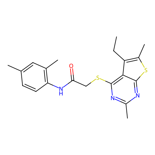 Acetamide,N- -2-[ thio]- structure