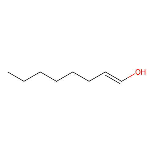 (E)-oct-1-en-1-ol structure