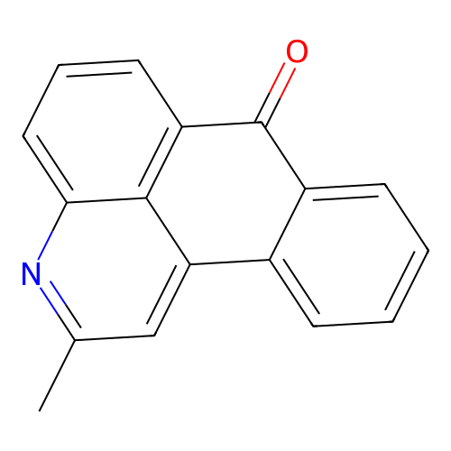 2-methyl-7H-naphtho[1,2,3-de]quinolin-7-one structure