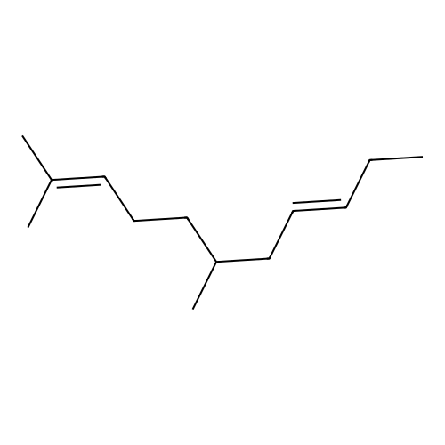 (8E)-2,6-dimethyl-2,8-undecadiene structure