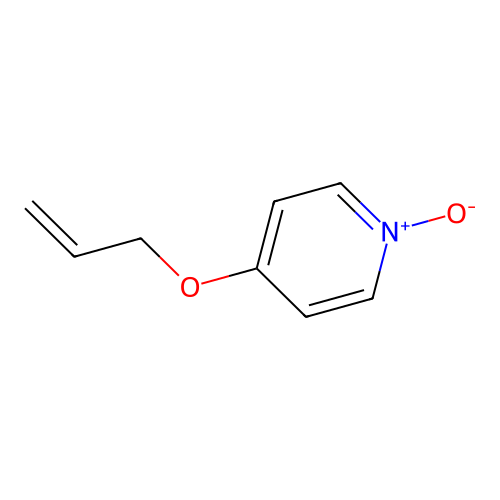 4-Allyloxy-pyridin-N-oxid structure