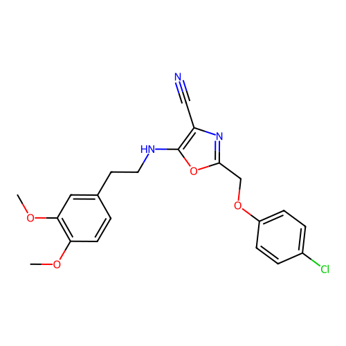 C21H20ClN3O4 structure
